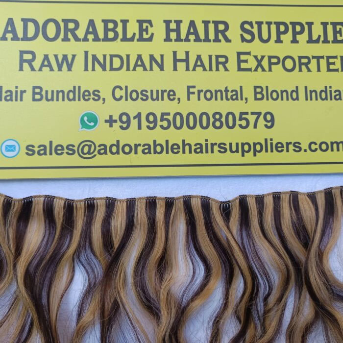 Hand Tied Weft Hair Extensions