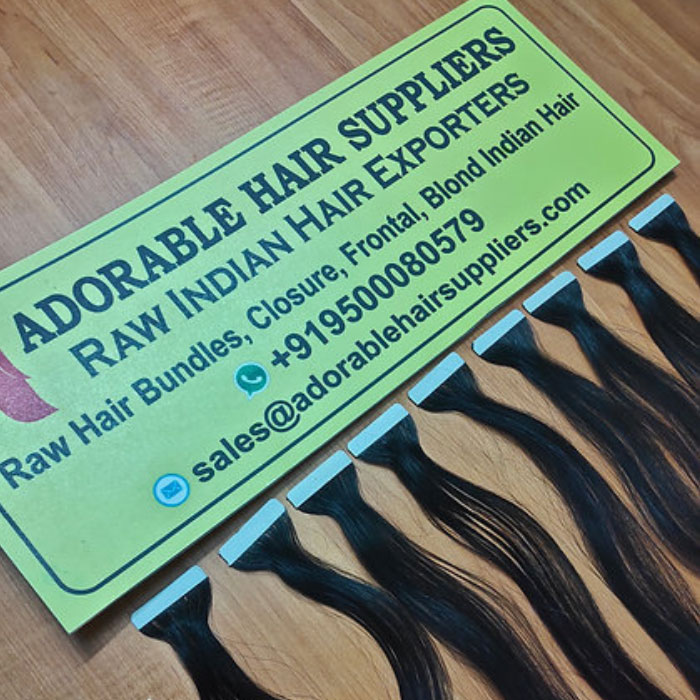 Taped Hair Extensions