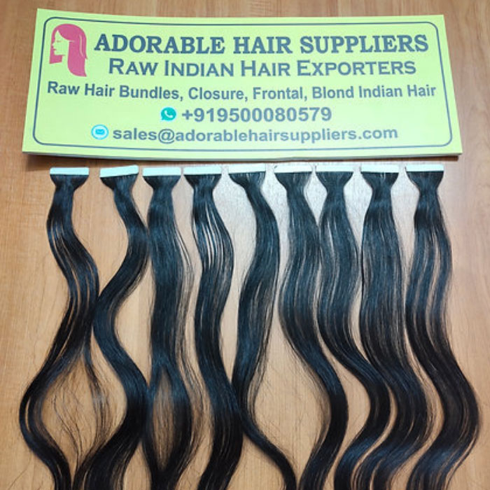 Taped Hair Extensions
