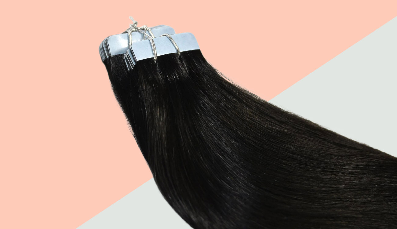 Taped Hair Extensions