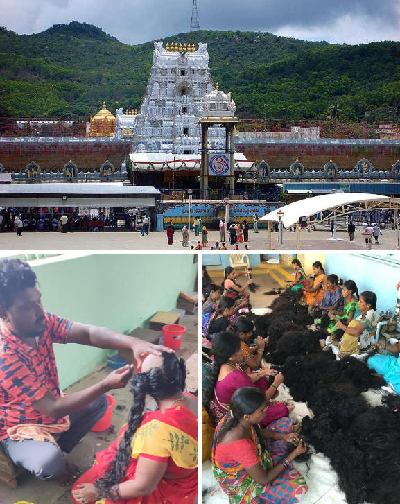 Indian Temple Raw Hair Wholesale Suppliers in India